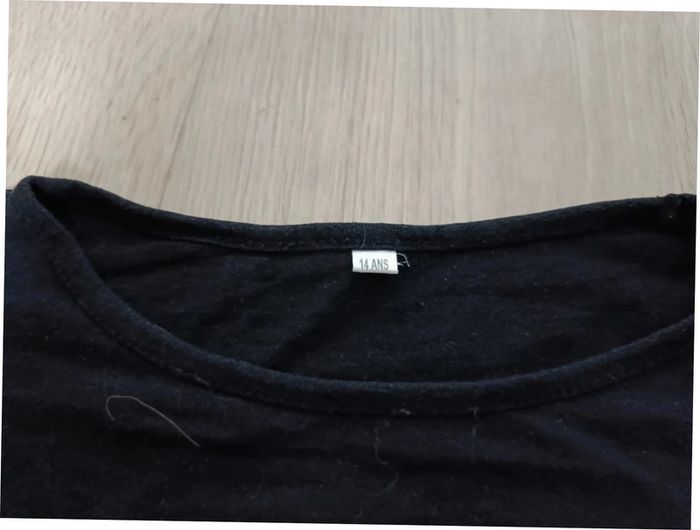 Tee shirt 14 ans coton - photo numéro 2