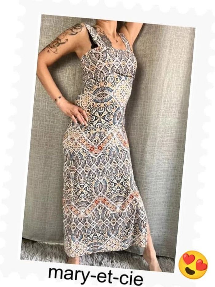 SOLDÉ - Robe longue fendue taille XS - Cynthia Rowley - photo numéro 3