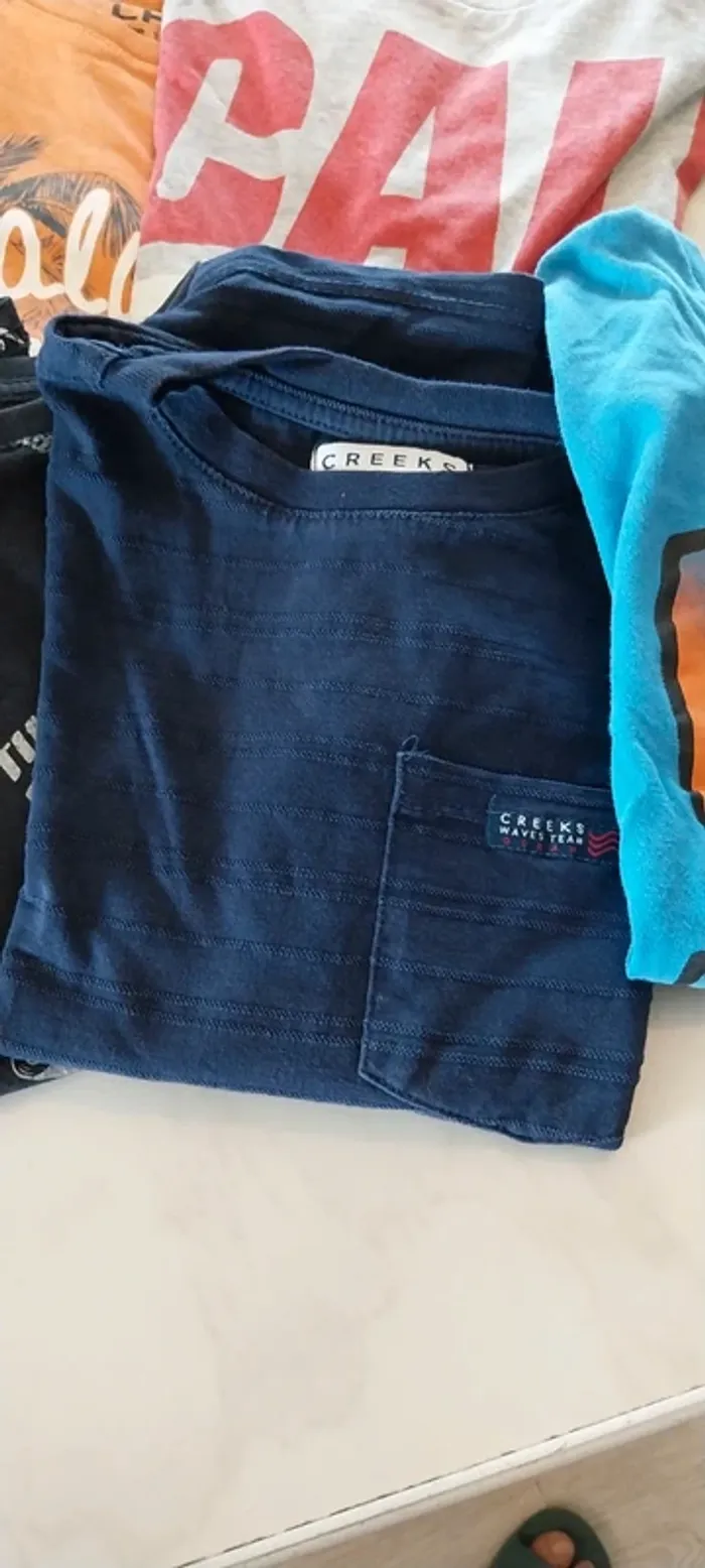 Lot de 8 tee-shirts garçon taille 8 ans - photo numéro 4