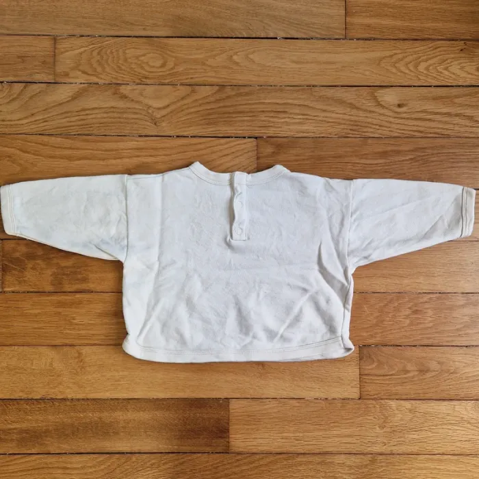 Sweat Roulez Jeunesse Petit Bateau - 18 mois - photo numéro 2