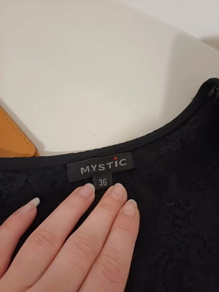 Petite robe noire chic Mystic taille XS 34 - photo numéro 9