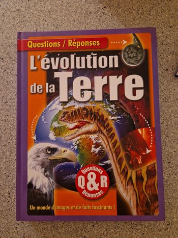 Livre enfant evolution de la terre