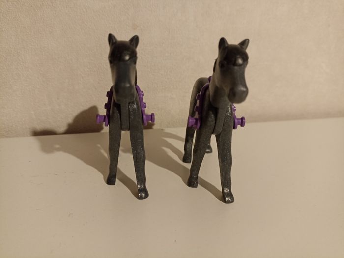 Lot 2 chevaux playmobil - photo numéro 3