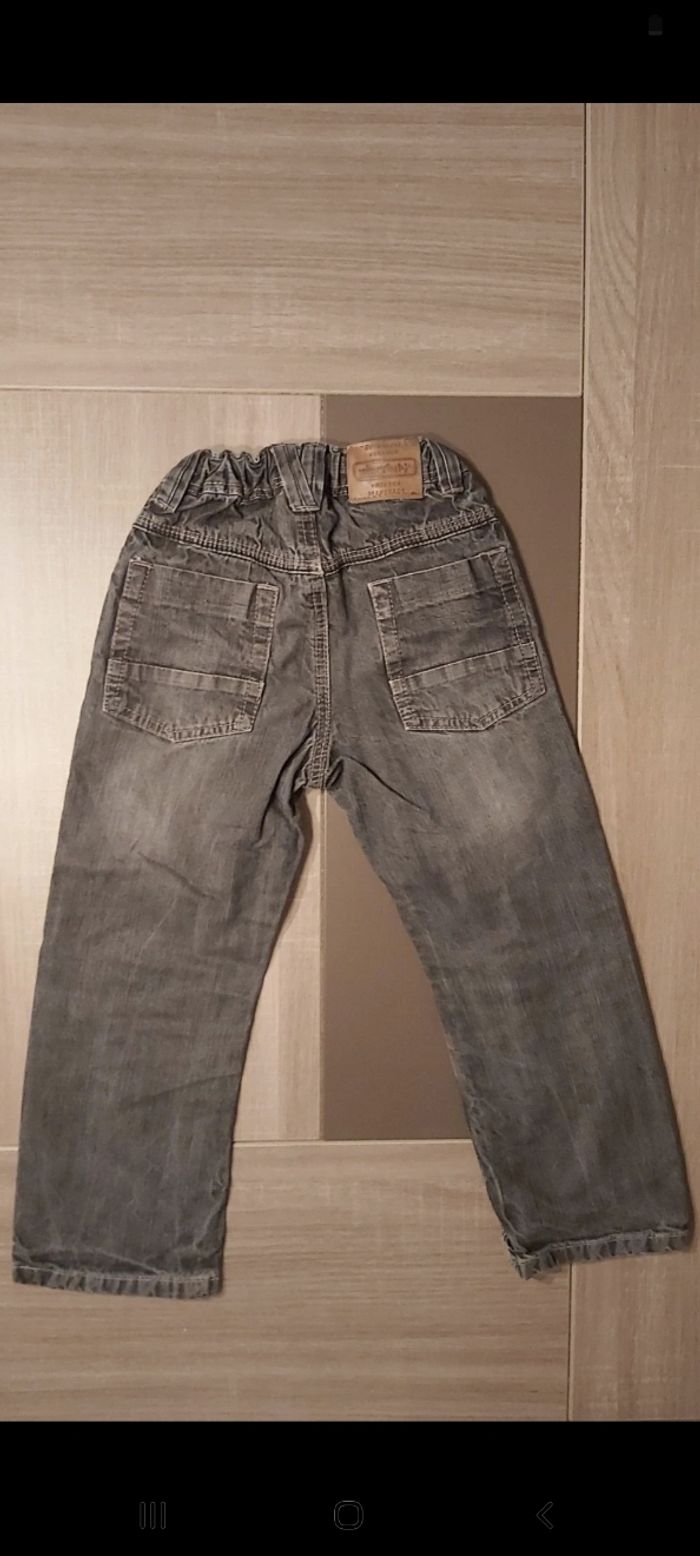 Jeans noir style délavé - photo numéro 2