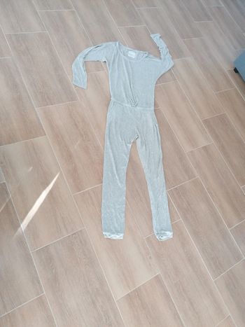 Combi pantalon fille S etam gris
