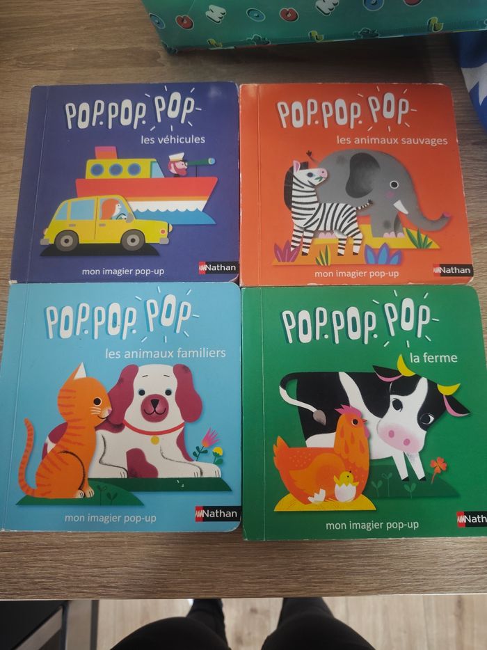 4 livres pop pop pop