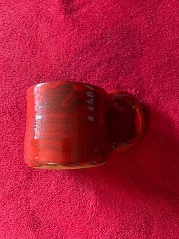 Tasse à café en poterie spécial moustachu