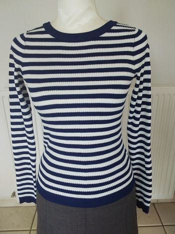Pull chaussette rayé / marinière