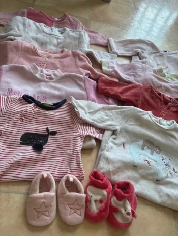 Lots pyjamas 0-3 mois