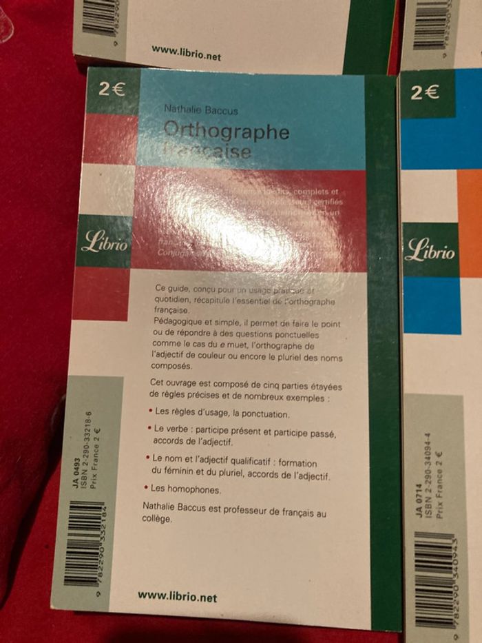 Lot de 4 livres de français - photo numéro 9