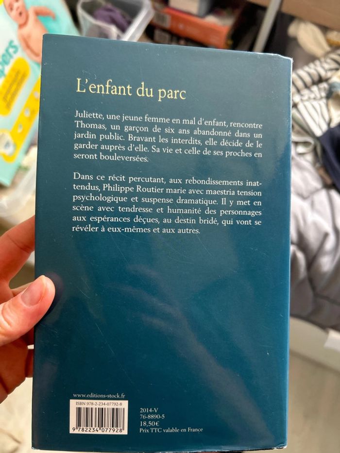 Livre « l’enfant du parc » Philippe Routier - photo numéro 2