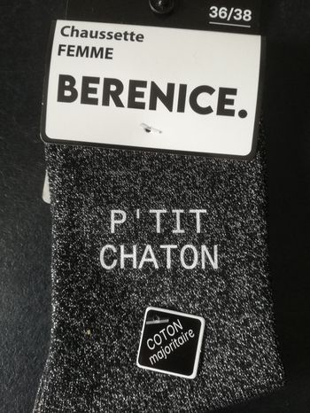 Chaussette a paillette 