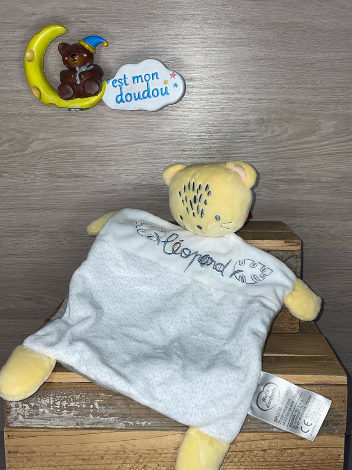 MD170 doudou léopard 🐆 mots d’enfants