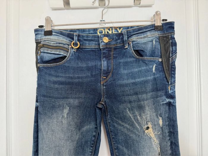Jean troué slim only - photo numéro 2