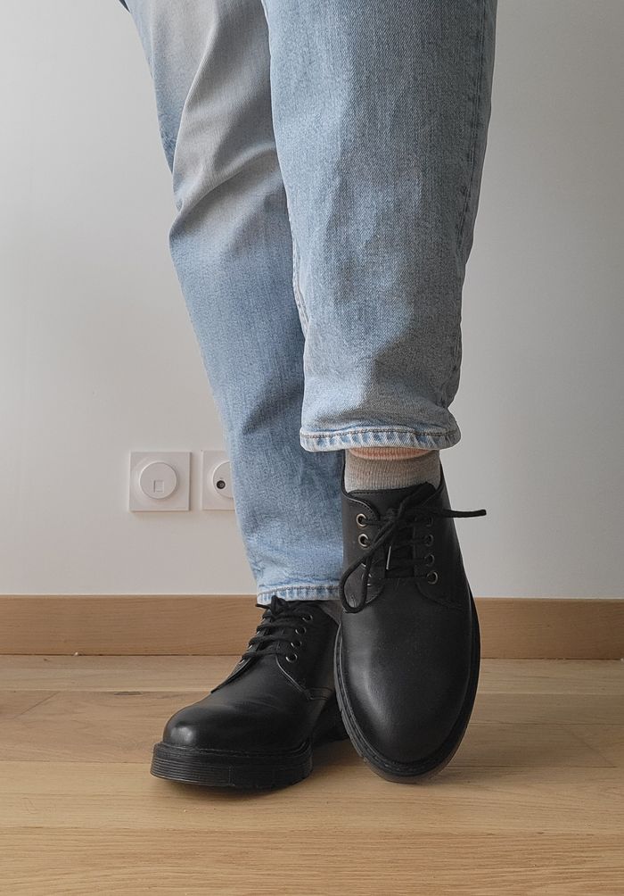 Chaussures femmes Derbies Noires Anna Field Taille 39 neuves - photo numéro 9