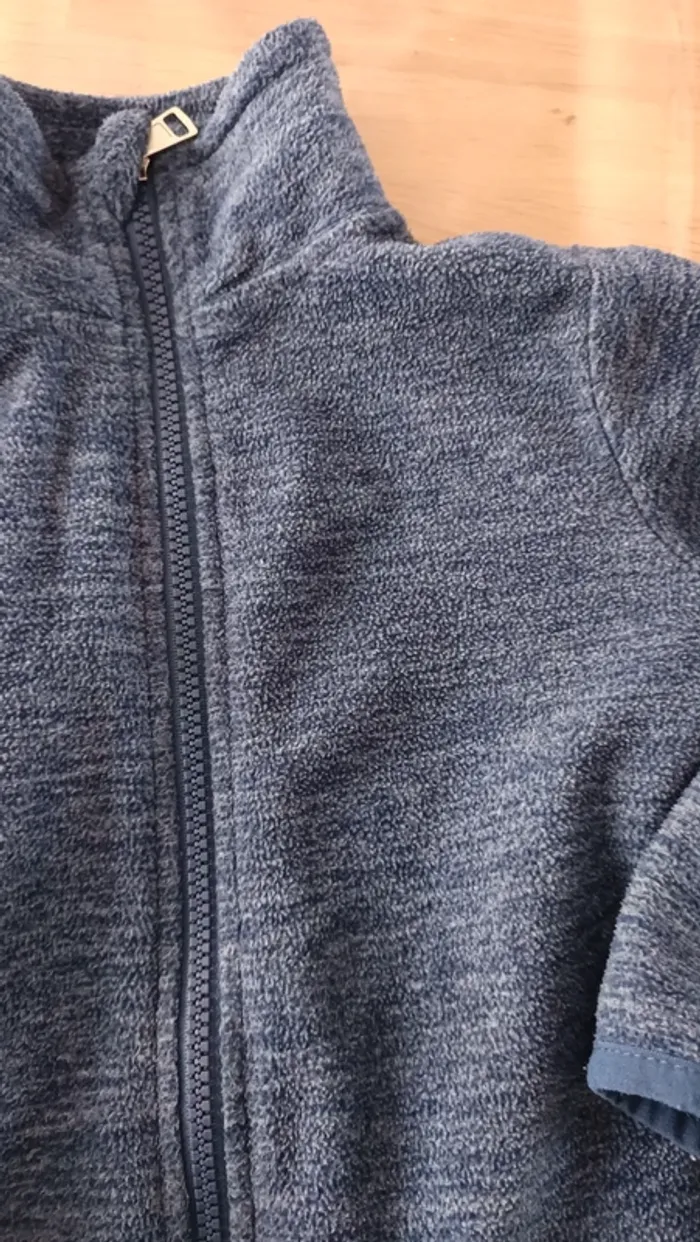Gilet bleu 6 ans tissaia - photo numéro 2