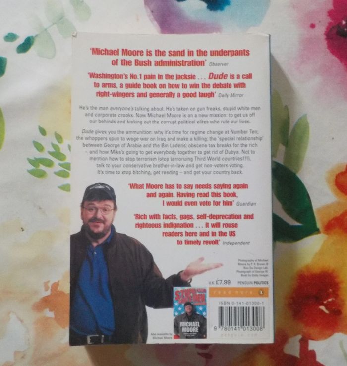 Dude, where's my country ? par Michael Moore Ed. Penguin Books - photo numéro 2