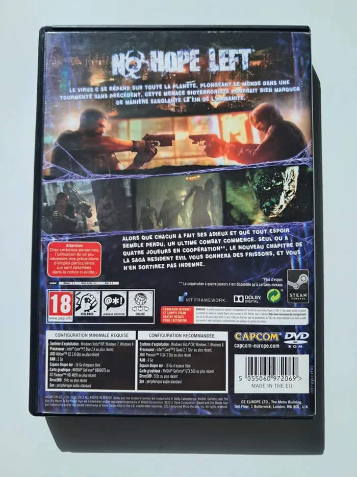 Jeu vidéo PC Resident Evil 6 - photo numéro 2