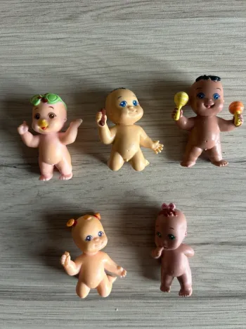Lot de figurines Babies Paciocchini vintage années 90