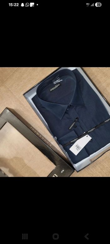 coffret cadeau- chemise MANOUKIAN taille 45 / 46 🎁 neuf