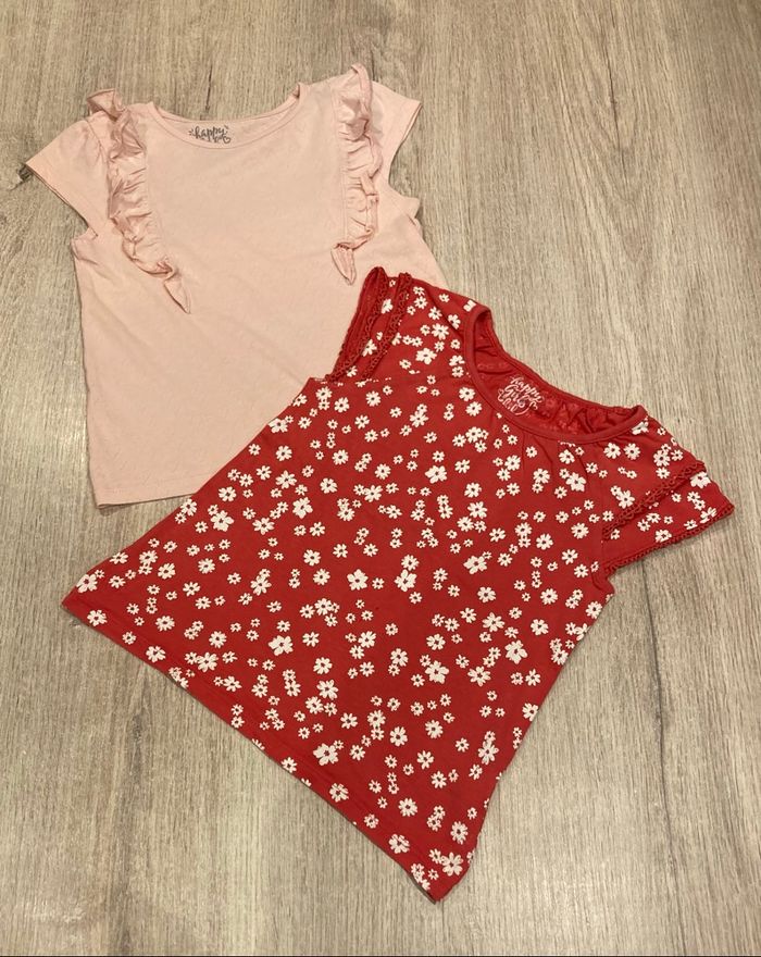 Tee-shirts C&A 7 ans