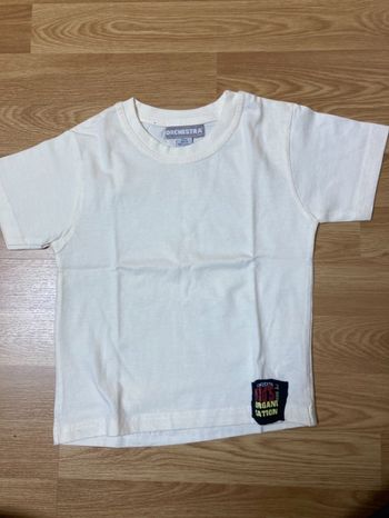 T-shirt manches courtes ecru