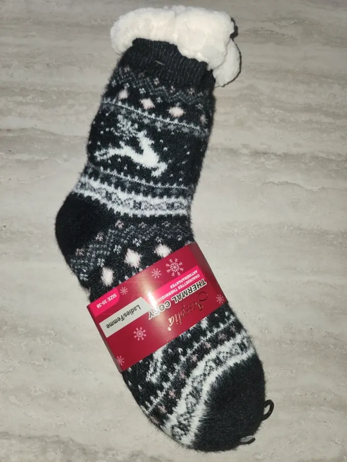 Chaussettes fourrée