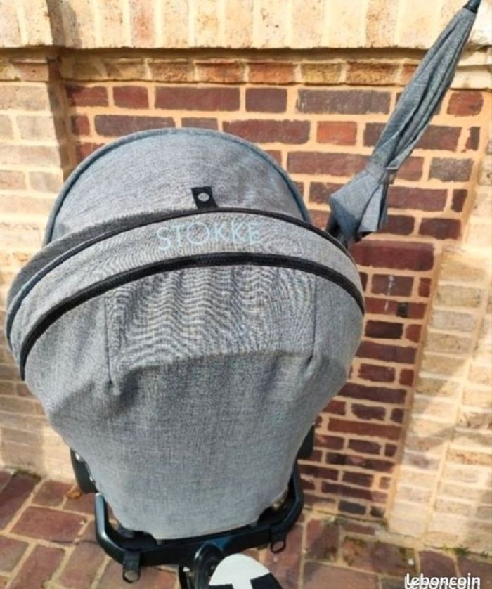 Poussette STOKKE Xplory V6 gris chiné - photo numéro 5