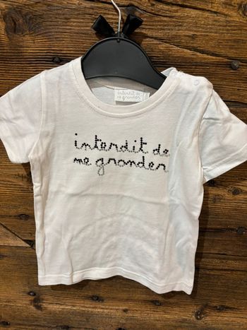 T shirt 18 mois