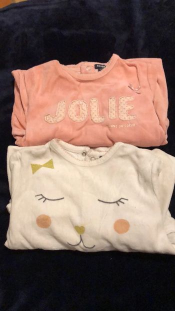 Lot 2 pyjamas 18 mois
