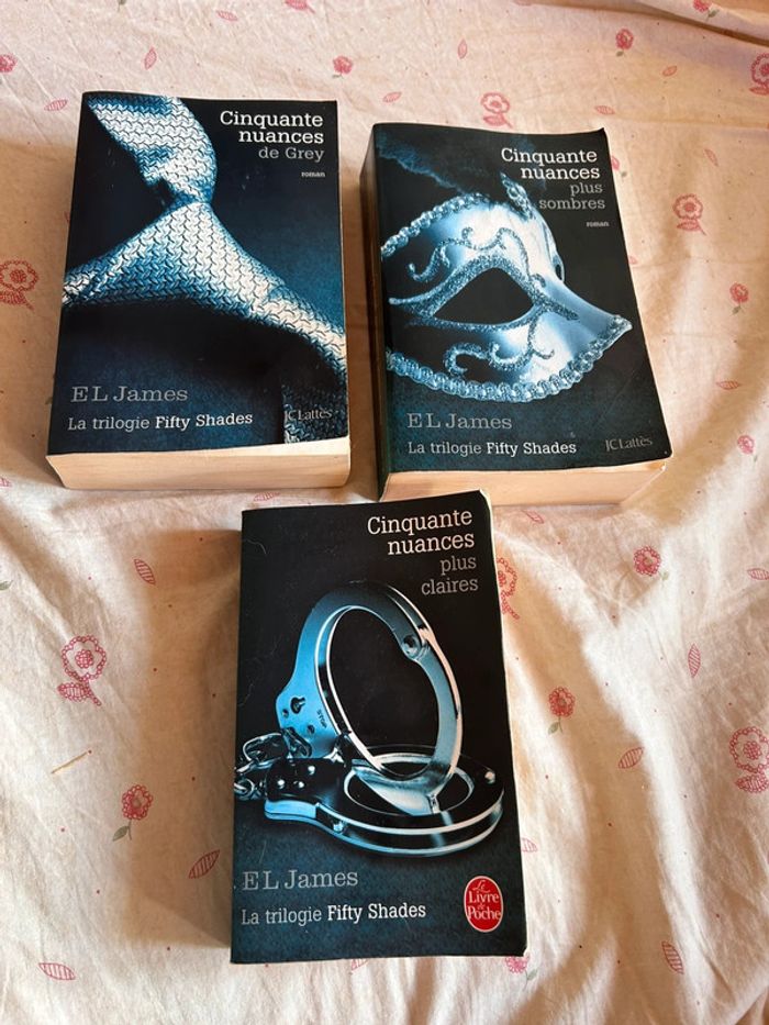 Cinquante nuances de Grey tome 1 à 3