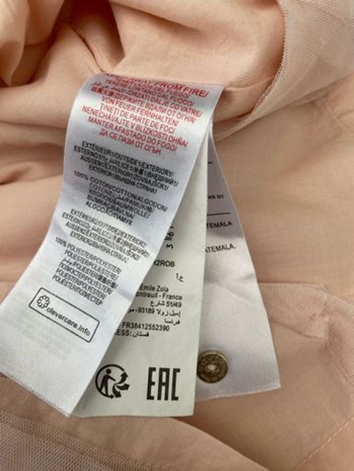 Robe bébé fille. 12 mois sergent major 74cm - photo numéro 6