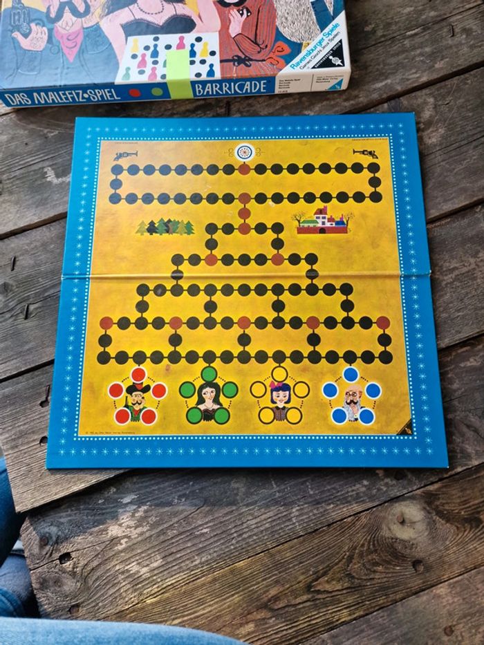 Jeu Barricade/ Speil Das Malefizspiel Barricade Ravensbuger 1971 - photo numéro 6