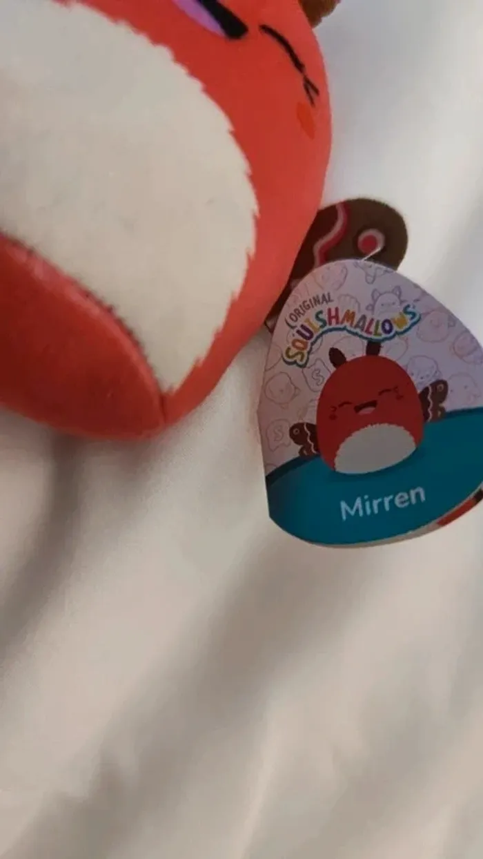 Original squishmallows mirren papillon - photo numéro 2