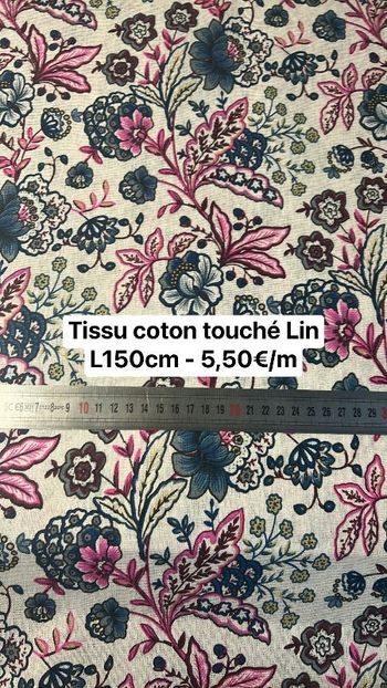 Tissu coton