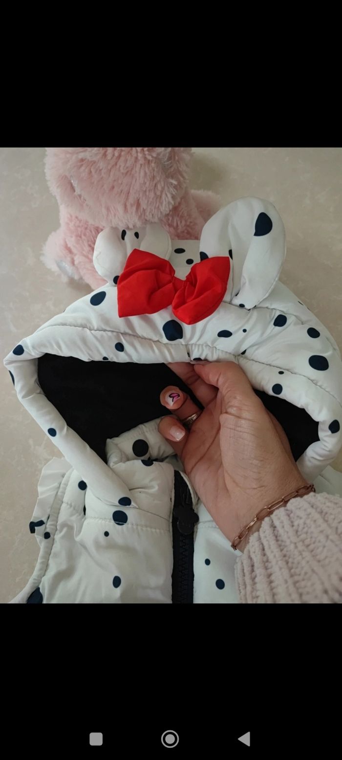 🌸doudoune sans manches 9 mois Disney - photo numéro 3