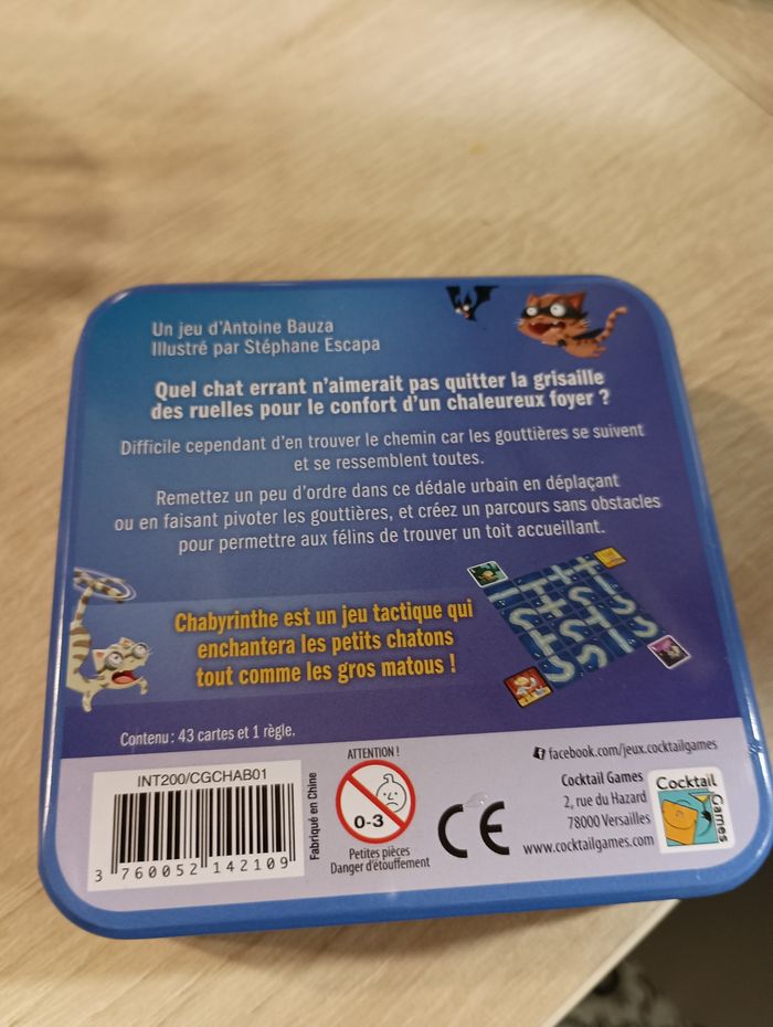 Jeu de société chabyrinthe neuf - photo numéro 2