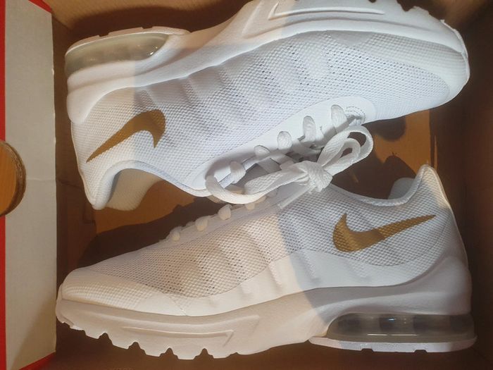 Nike Air Max "White/Gold" (36) - photo numéro 8