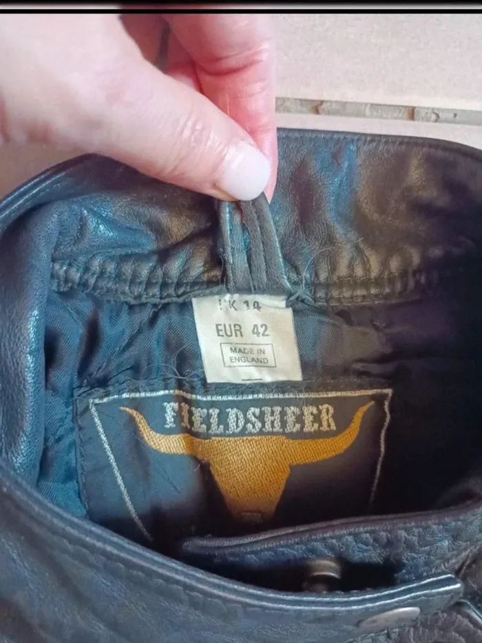 Blouson cuir vintage Fieldsheer 36 - photo numéro 10