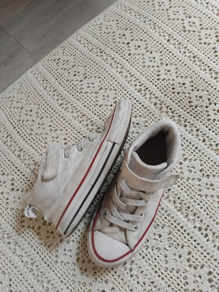 Converse blanche montante - photo numéro 9