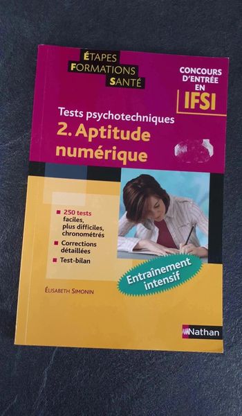 5 € Tests psychotechniques 2 Aptitude numérique