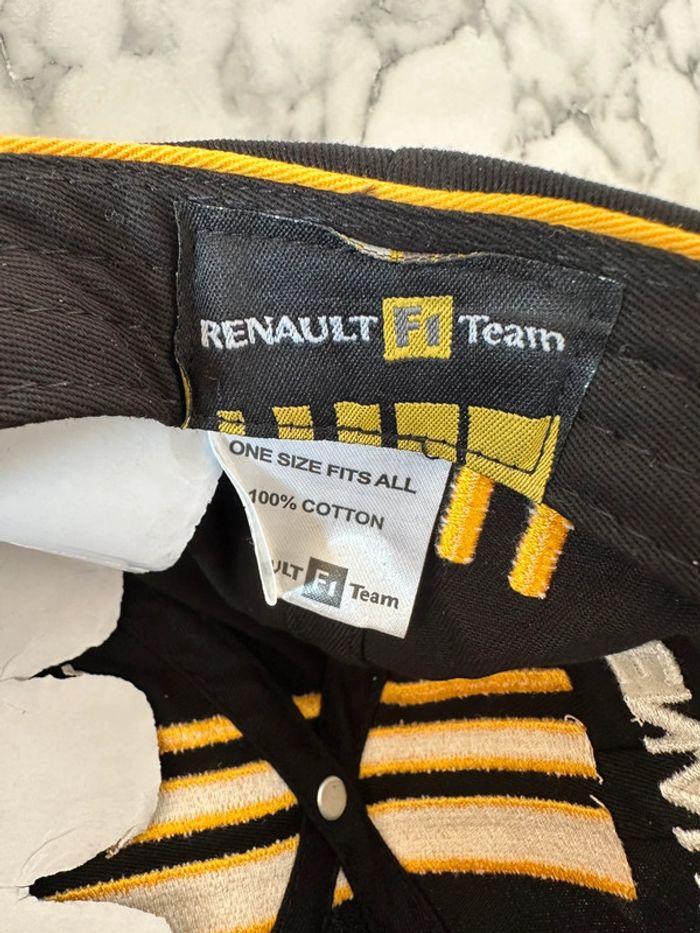 Casquette Renault F1 - photo numéro 12