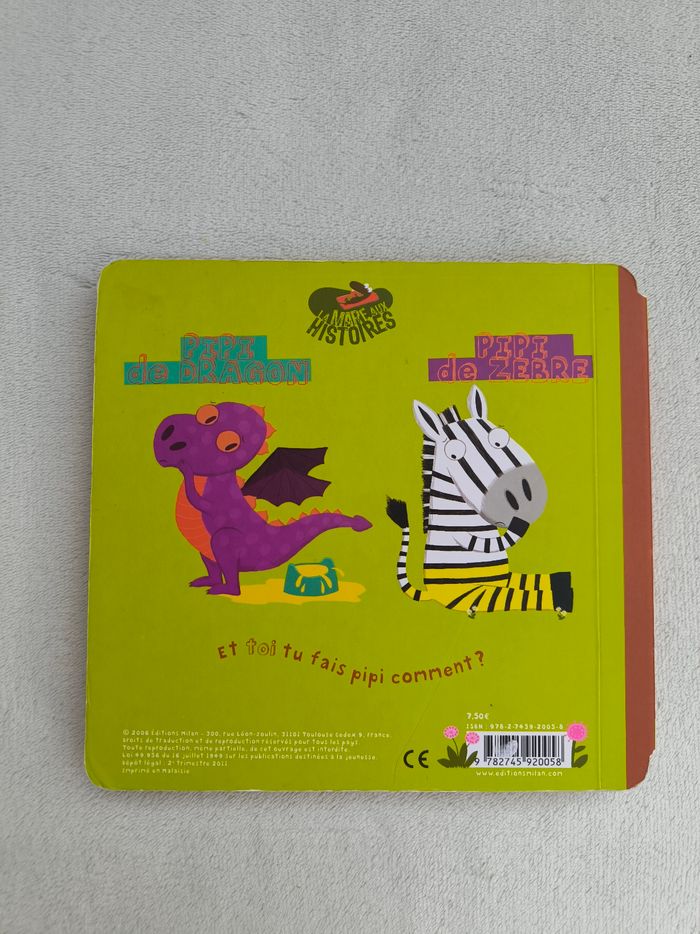 Livre Tous les pipis Milan - photo numéro 3