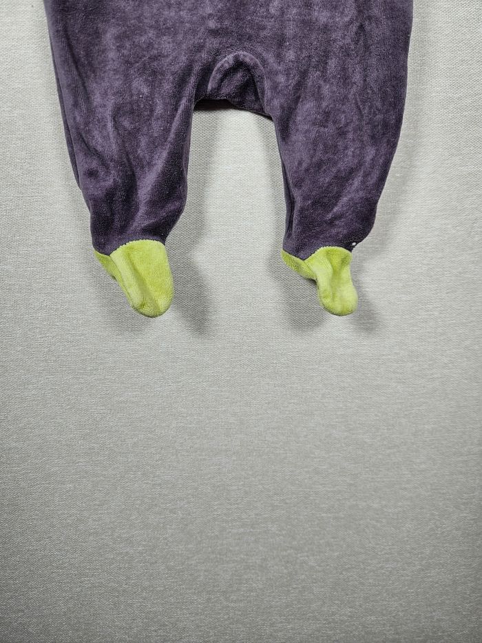 Pyjama velours kitchoun 3 mois 60 cm - photo numéro 5