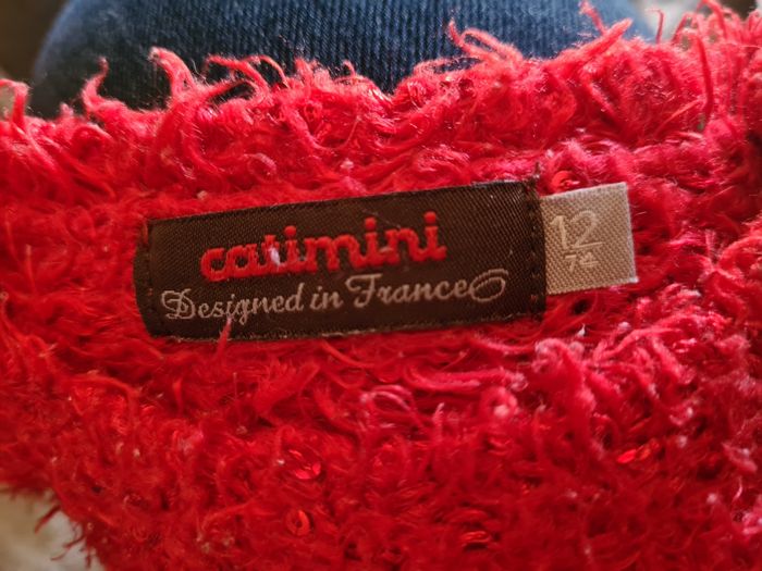 Pull. Rouge. Catimini. 12 mois - photo numéro 5