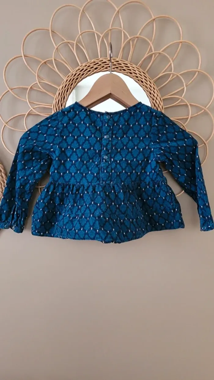 Blouse fille Okaïdi 3 ans excellent état - photo numéro 8