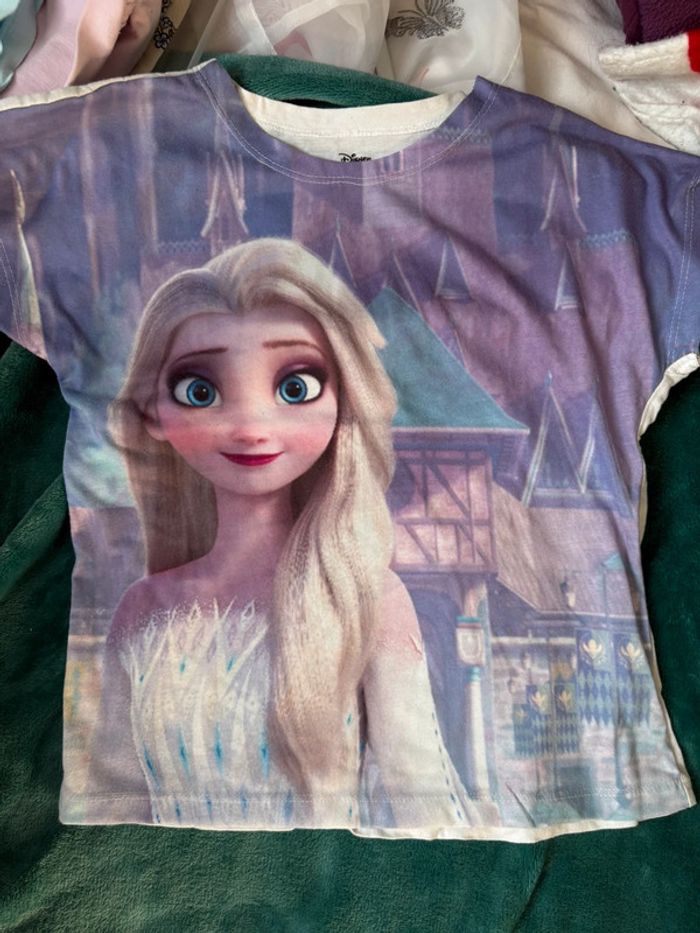 Pyjashort reine des neiges 5-6 ans - photo numéro 4