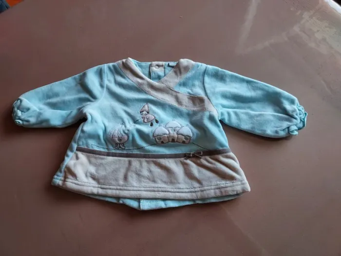 pull chaud velours 6 mois