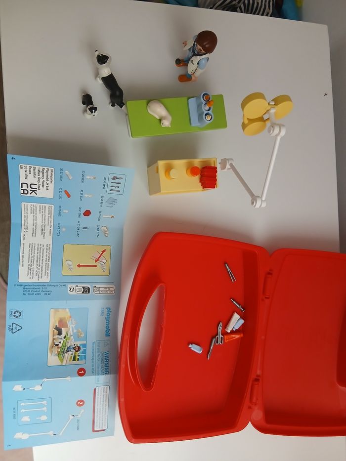 Playmobil valisette vétérinaire 5653 - photo numéro 2