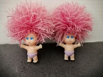 vintage 2 mini figurines kooshie